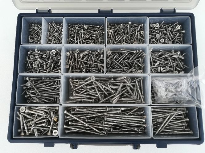 Hovedbilde Rustfrie TORX skruer A2