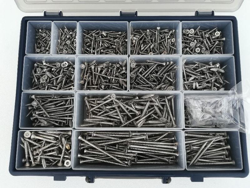Rustfrie TORX skruer A2