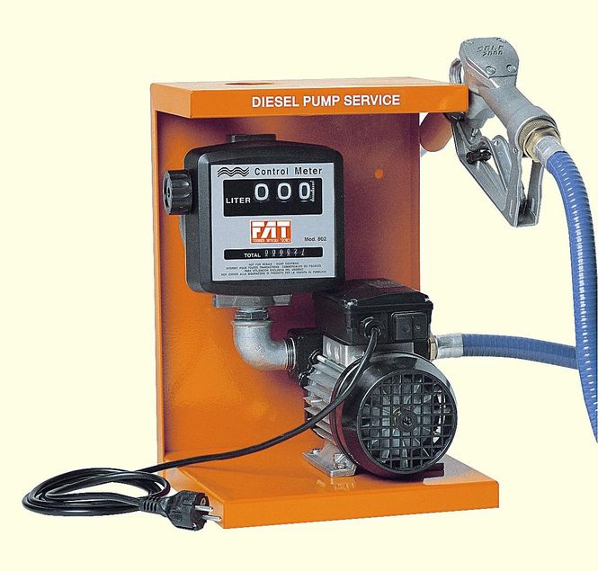 Hovedbilde Dieselpumpe med teljar