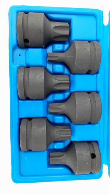 Hovedbilde Kraft TORX sett  T55 - T100