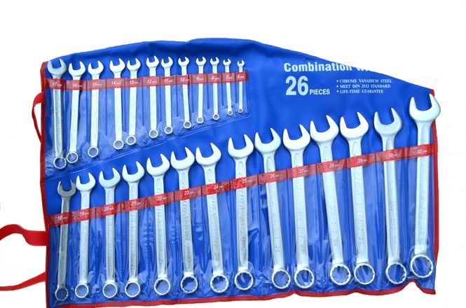 Hovedbilde Fastenøkkelsett 6-32mm